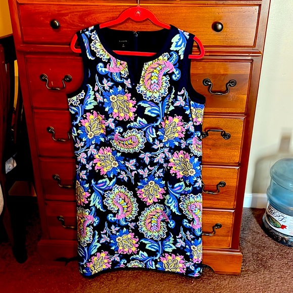 Talbots Dresses & Skirts - Talbots Size 16 Multicolor Floral Paisley Sheath Dress